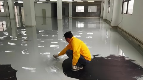 铜仁防腐防静电地坪,防腐防静电自流平地坪